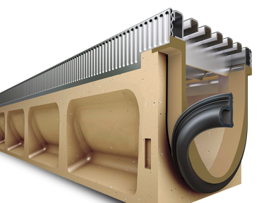 På BD.dk kan du finde ACO Multiline Seal In – et fleksibelt linjedræn med integreret Seal In-tætning, som sikrer en hurtig og tæt installation uden brug af fugemasse.