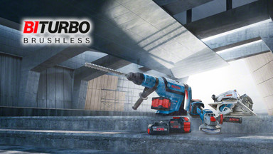 Stærk motor. Stærkt batteri. Biturbo fra Bosch Professional. Køb hos Brødrene Dahl, på BD.dk.