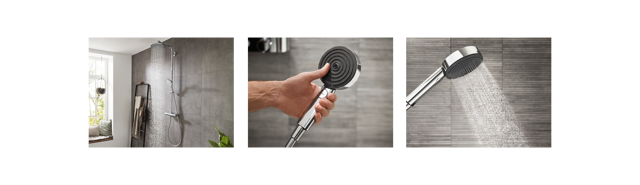 hansgrohe brusesystemer i moderne og funktionelt design