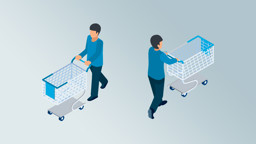 Kan flere handle samtidig i 24/7 butikkerne hos Brødrene Dahl?