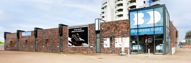 BD Fredericia butiksfacade