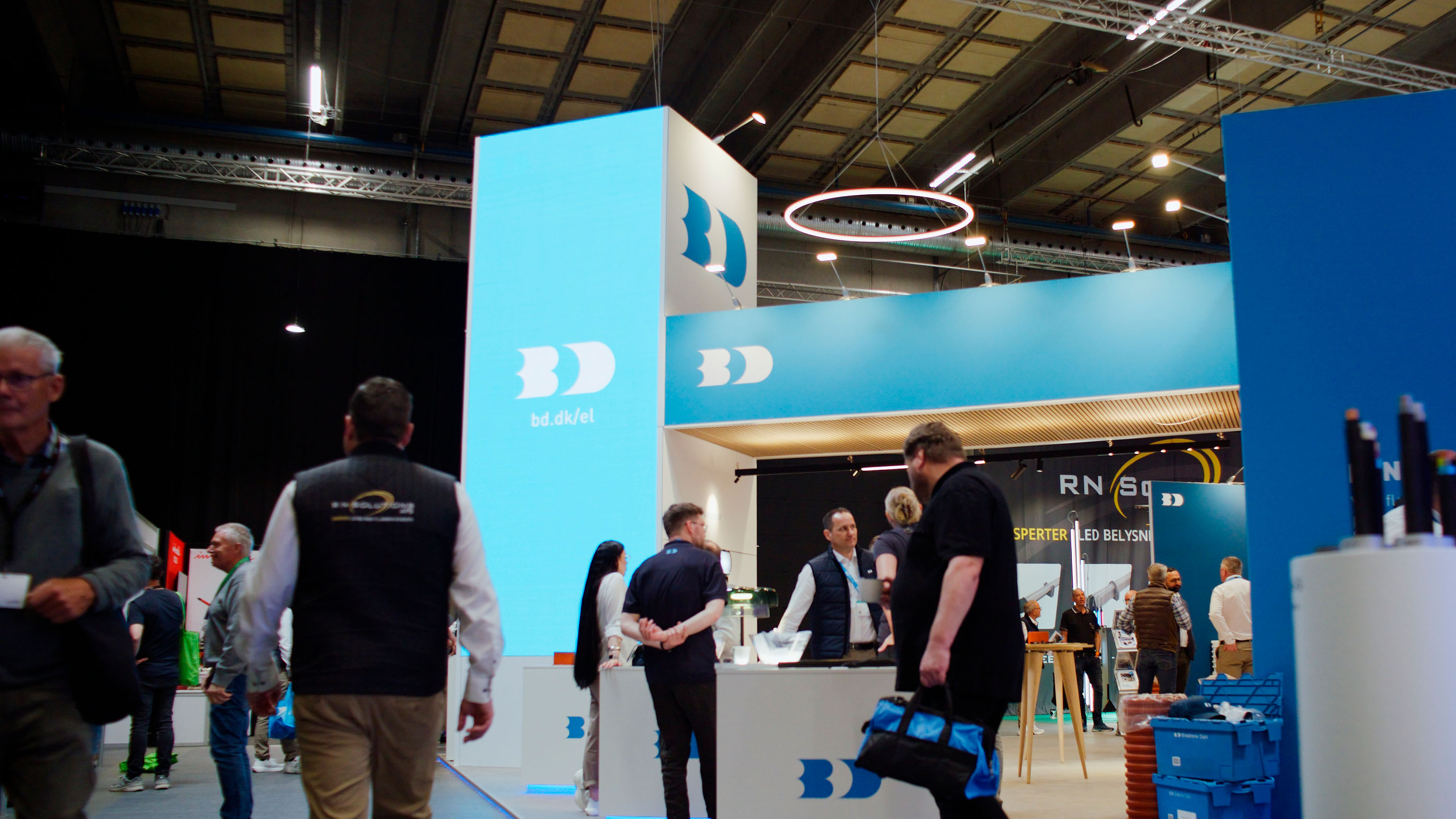 BDs stand på El- og teknikmessen i Odense 2026