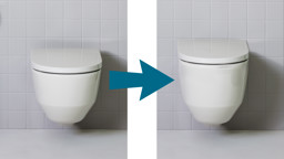 PRO væghængt toilet er den lette løsning til en comfortopdatering