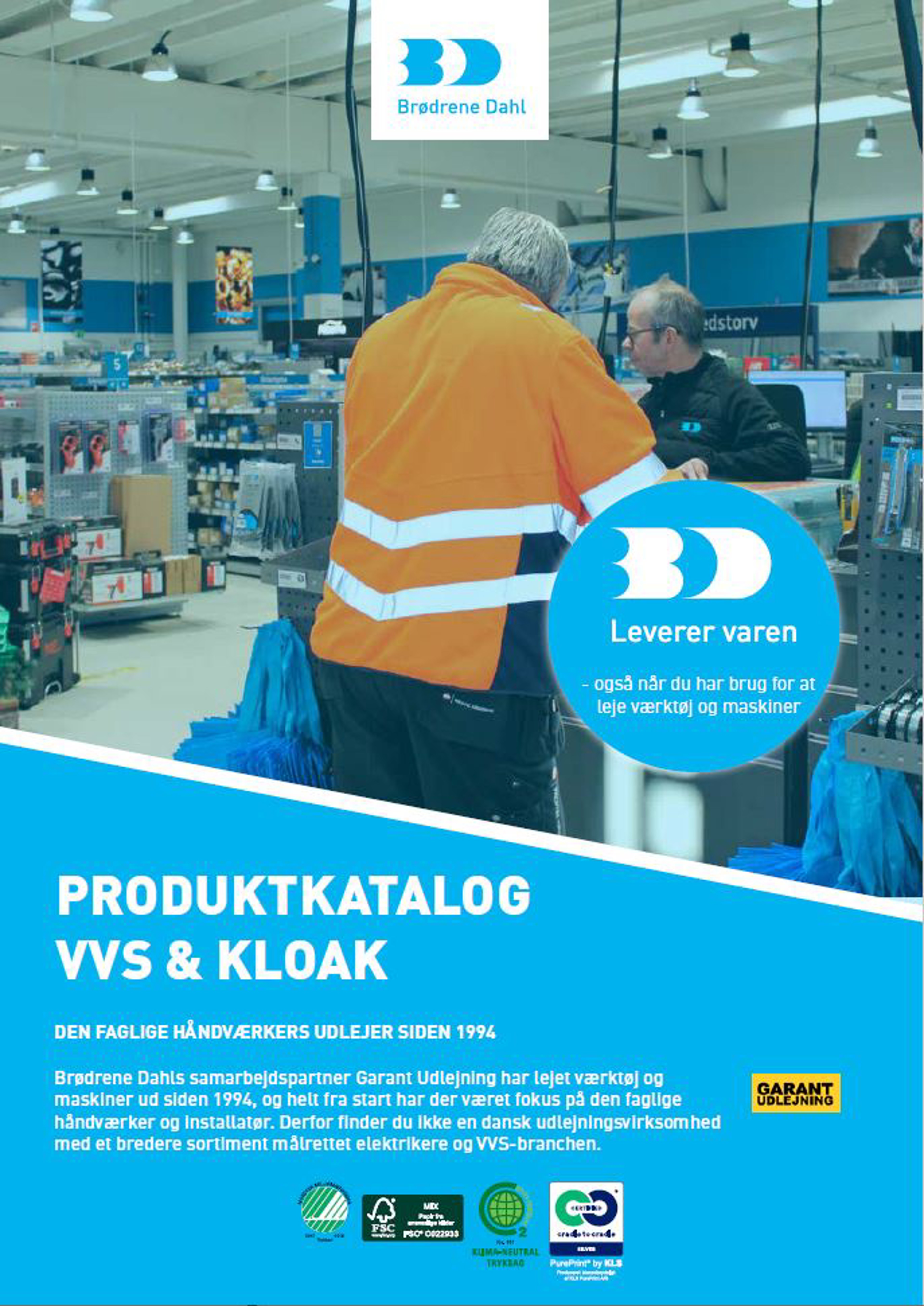 BDs materieludlejning skal sikre, at du altid har fuld kapacitet