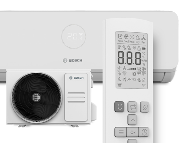 Køling og supplerende opvarmning til fordelagtig pris - Køb Bosch Climate 5100i på BD.dk