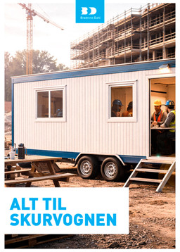 Hent brochuren "Alt til skurvognen hos BD" ned som pdf og print selv. Du kan købe hele sortimentet på BD.dk